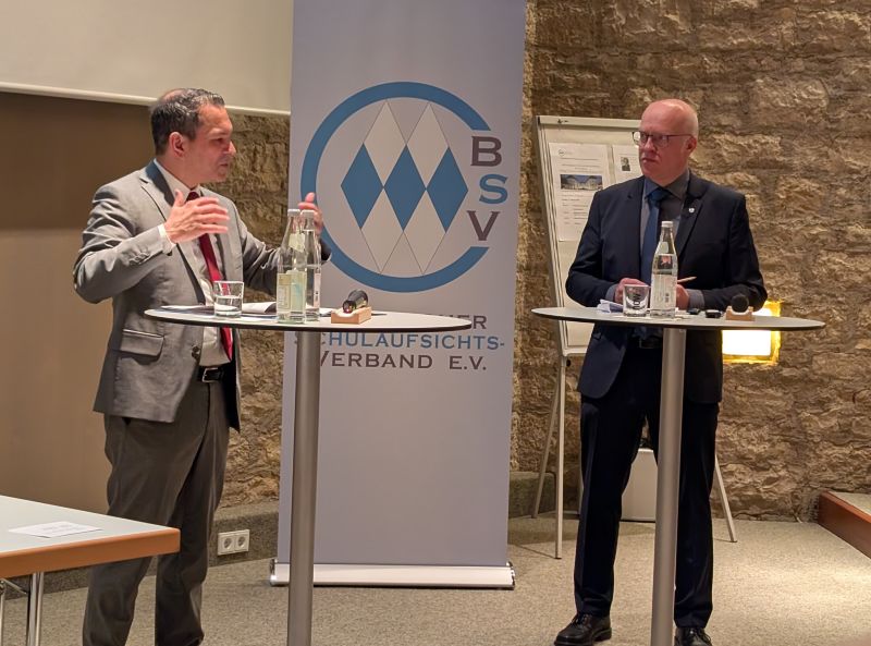 MD Martin Wunsch im Gespräch mit Jürgen Heiß